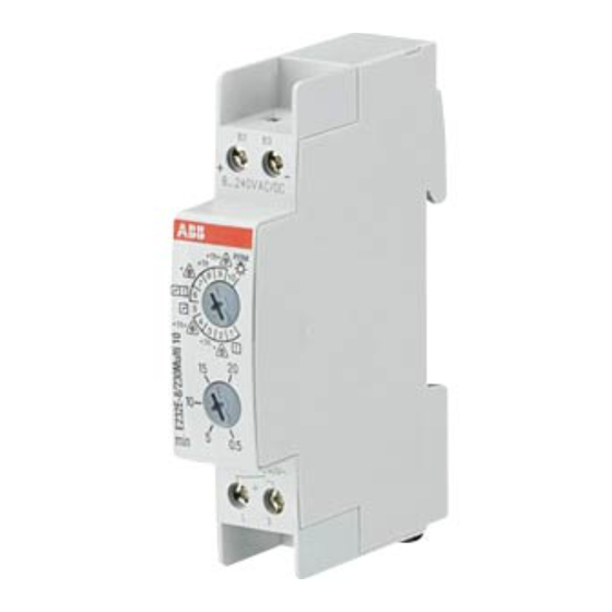 ABB E 232E-230 Multi 10 Montage- Und Betriebsanleitung