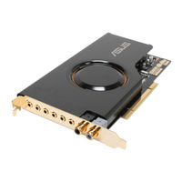 Asus Xonar D2X Schnellinstallationsanleitung