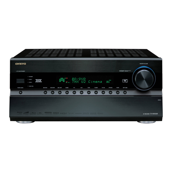 Onkyo TX-NR5008 Handbücher