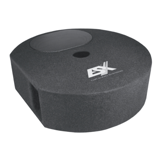 ESX DBX3OOQ Bedienungsanleitung
