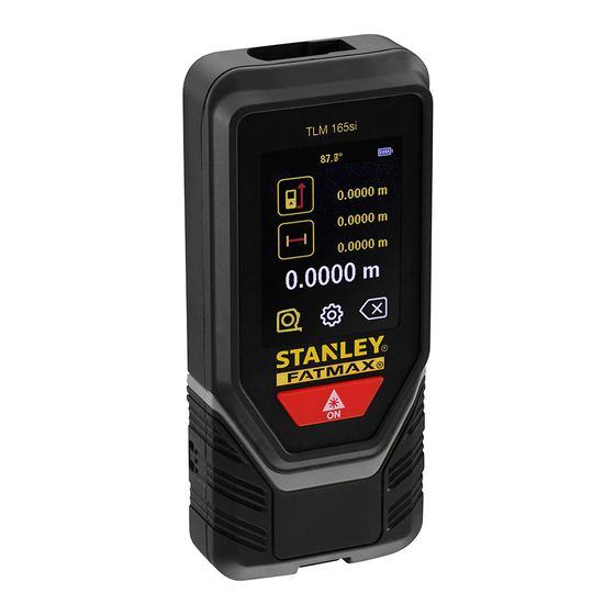 Stanley FatMax TLM165S Handbuch