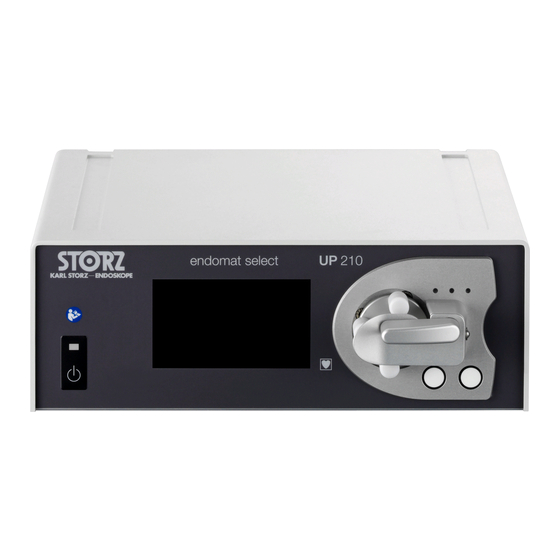 Storz UP 210 ENDOMAT SELECT Gebrauchsanweisung