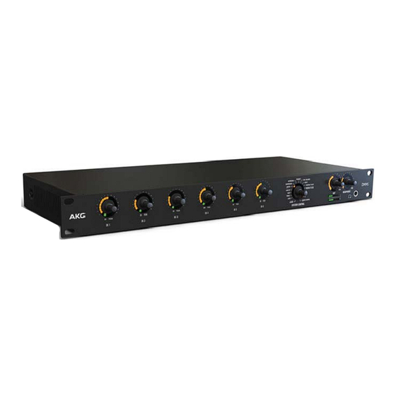 AKG DMM 6 Bedienungsanleitung
