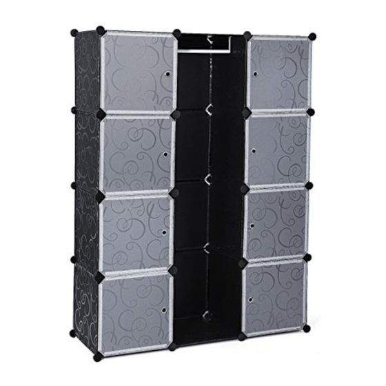 Songmics LPC30B Handbücher
