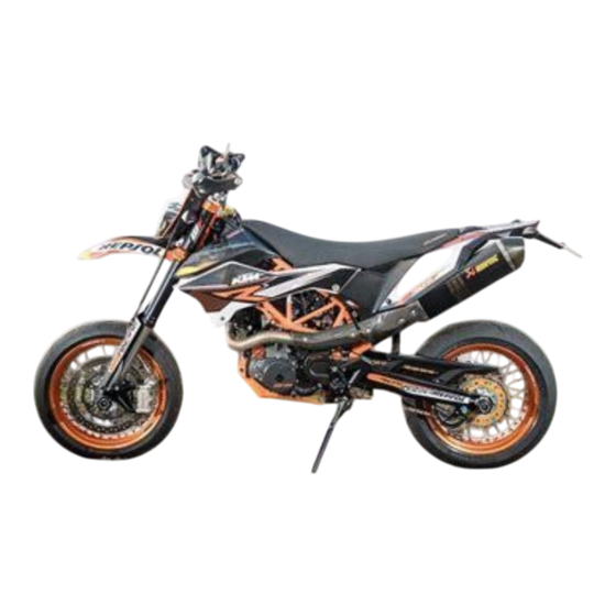 KTM 690 smc r Bedienungsanleitung