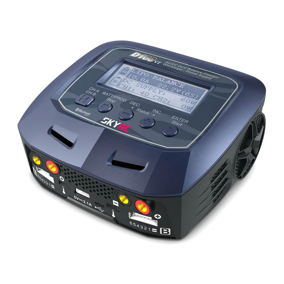 Skyrc D100V2 Bedienungsanleitung