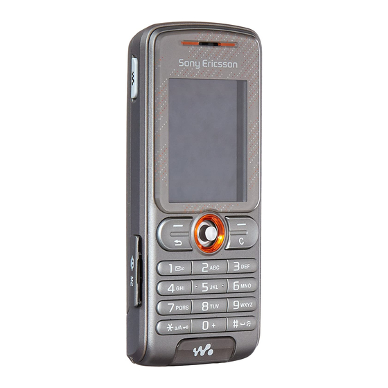 Sony Ericsson W200 Bedienungsanleitung