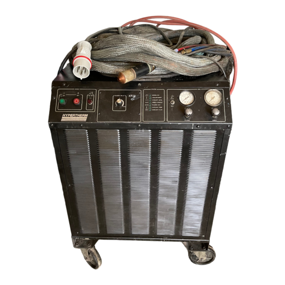 Hypertherm MAX200 Betriebsanleitung
