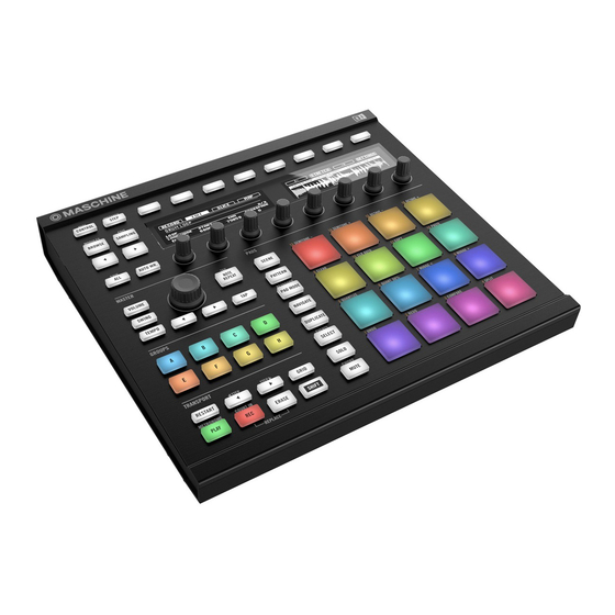 Native Instruments MASCHINE Benutzerhandbuch