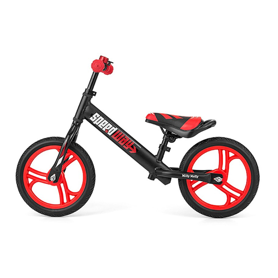 Milly Mally SPEEDWAY 12" Gebrauchsanleitung