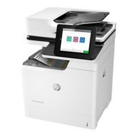 HP Color LaserJet Managed MFP E67650 Installationshandbuch