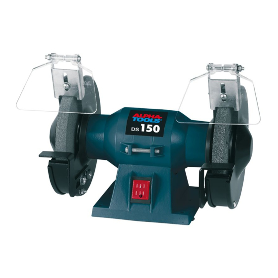 Alpha tools DS 150 Bedienungsanleitung