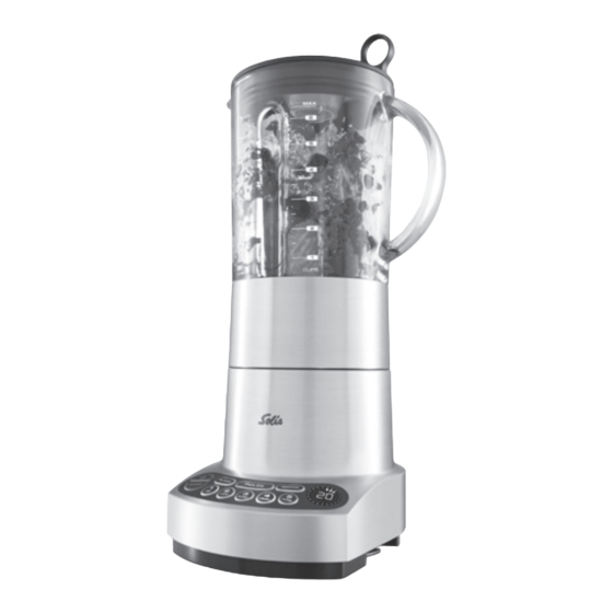 SOLIS PRESTIGE Blender 837 Bedienungsanleitung