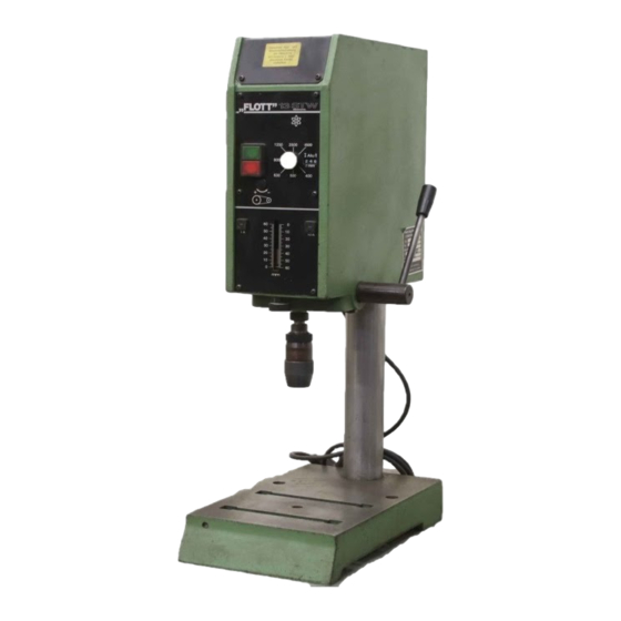 Flott TB 4 STW electronic Betriebsanleitung