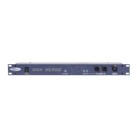 SHOWTEC DMX Merge Anleitung