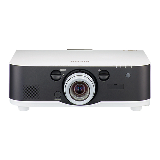 Ricoh PJ X6180N Bedienungshandbuch