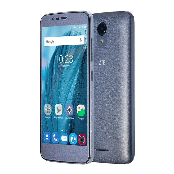 ZTE BLADE A310 Kurzanleitung
