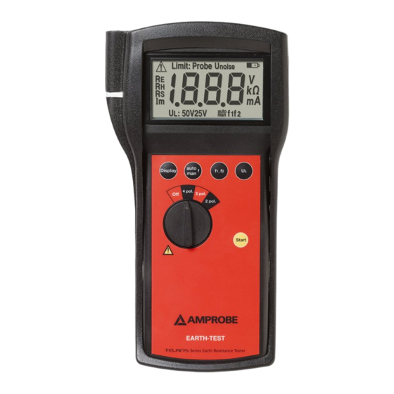 Amprobe telaris-series Bedienungshandbuch