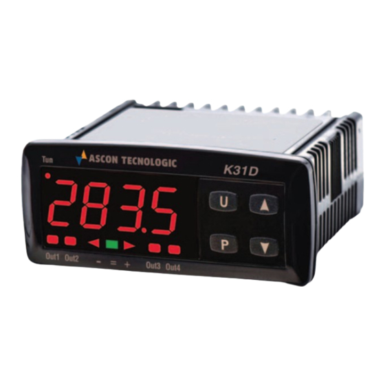 ASCON TECNOLOGIC K31D Bedienungsanleitung