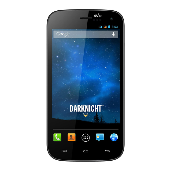 Wiko DARKNIGHT Kurzanleitung