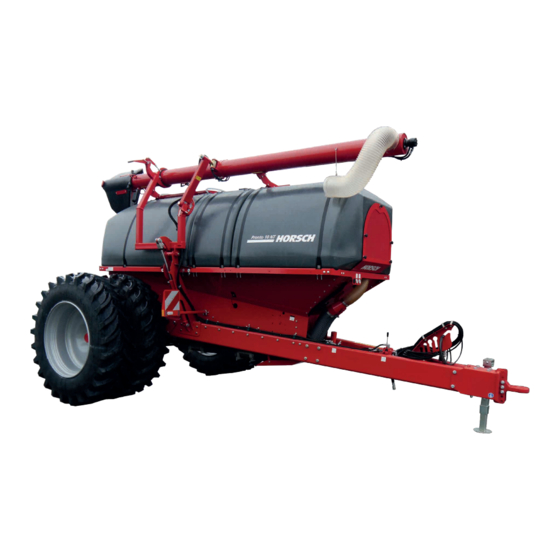 HORSCH SW 12000 SD Betriebsanleitung