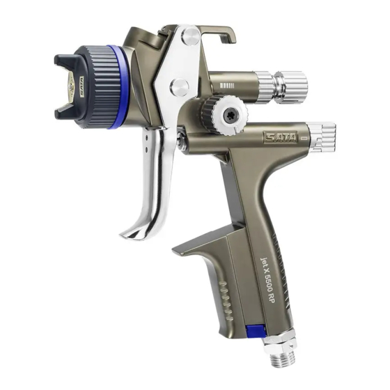 SATA jet X 5500 Betriebsanleitung