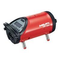 Hilti PP 100 Original Bedienungsanleitung