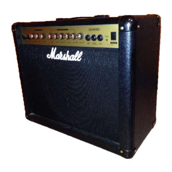 Marshall G30RCD Handbücher