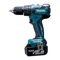 Makita DHP459 Betriebsanleitung