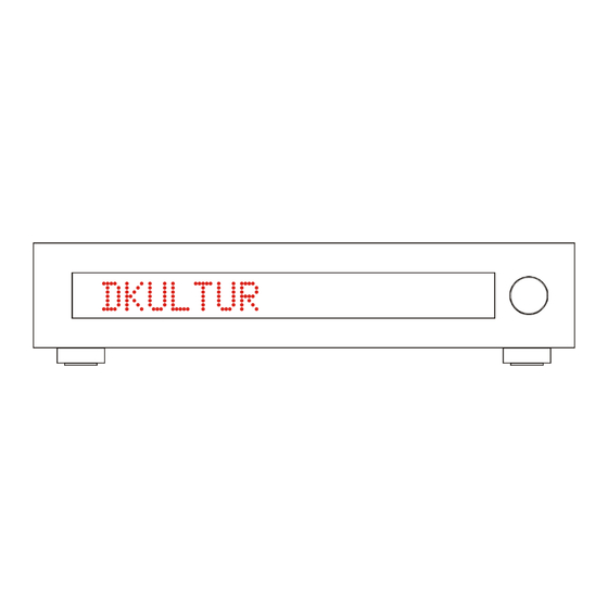 Restek MTUN+ Bedienungsanleitung