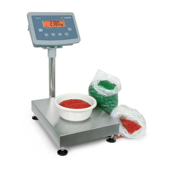 Sartorius Miras 2 Handbücher
