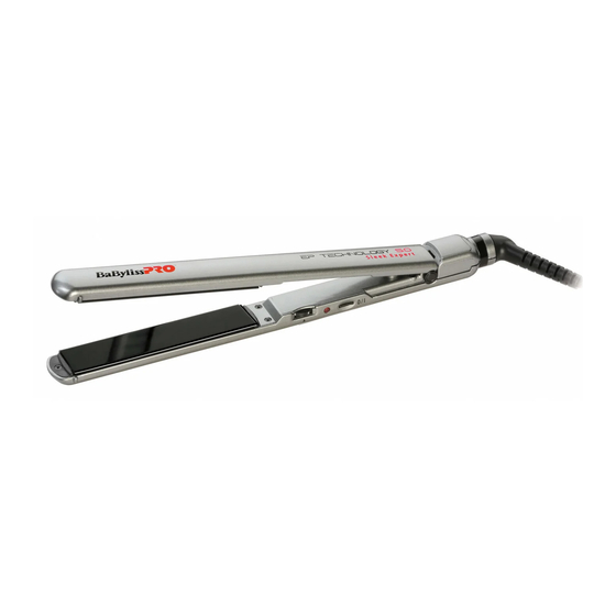BaByliss PRO EP Technology 5.0 Bedienungsanleitung