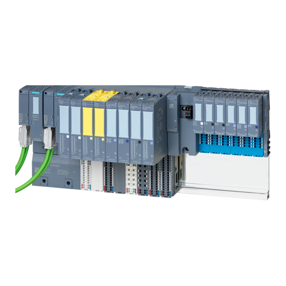 Siemens SIMATIC ET 200SP HA Produktinformation