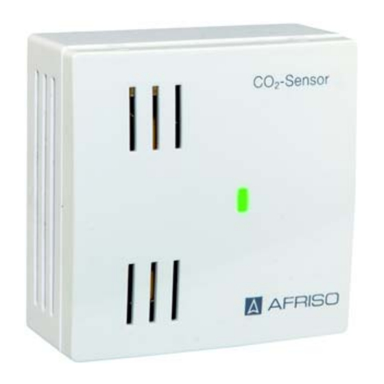 AFRISO CO2-Sensor F Betriebsanleitung