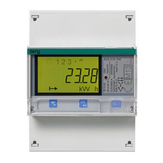 BERG B23 Produkthandbuch