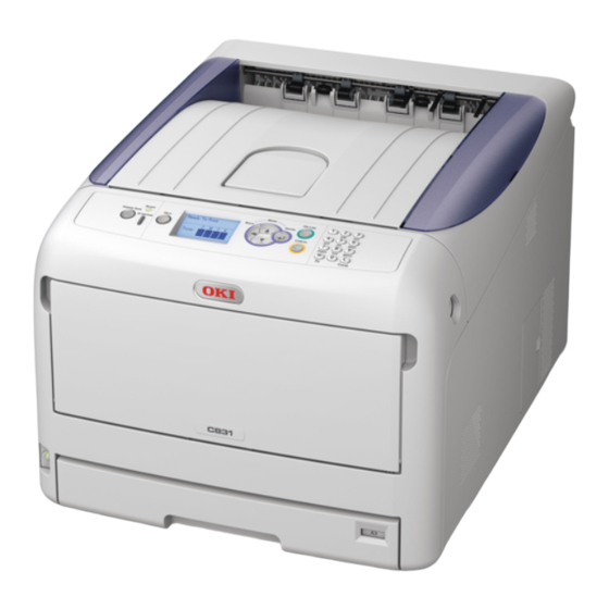 Oki C831n Benutzerhandbuch