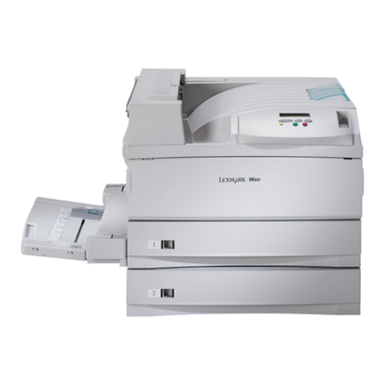 Lexmark W820 Benutzerhandbuch