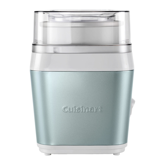 Cuisinart ICE31GE Handbuch