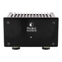 Pro-Ject Audio Systems Amp Box SE Bedienungsanleitung