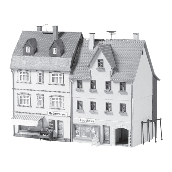 Auhagen TT 12 345 Bauanleitung