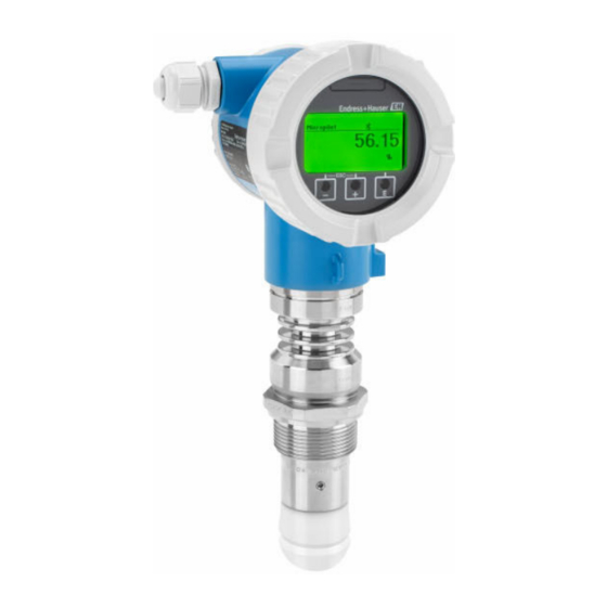 Endress+Hauser Micropilot FMR60B Betriebsanleitung