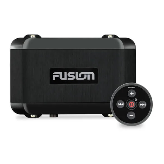 Garmin Fusion BB100 Blackbox Installationsanweisungen