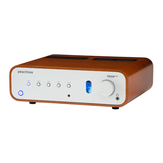 Peachtree NovaSE series Bedienungsanleitung