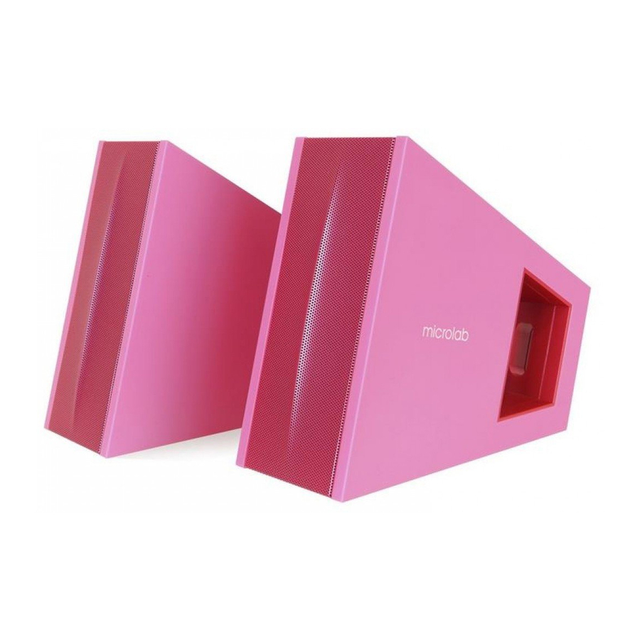 Microlab FC10 Benutzerhinweise Und Sicherheitshinweise