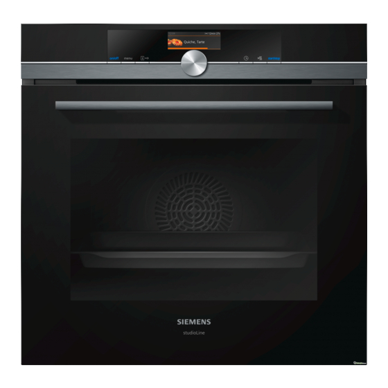Siemens HB876G8B6 Gebrauchsanleitung