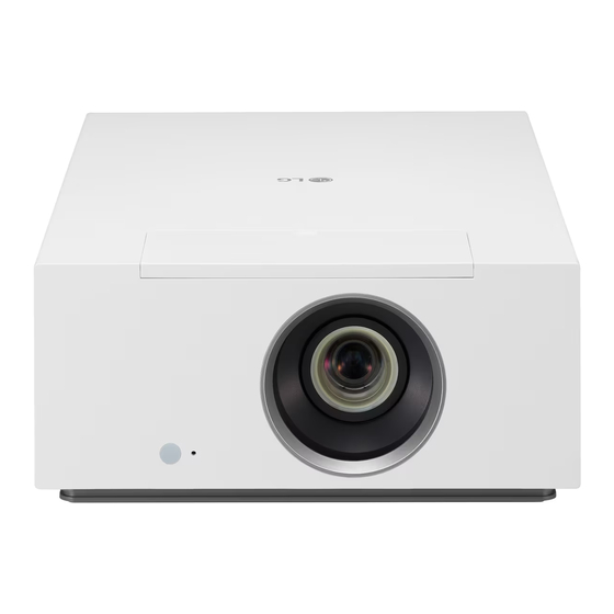 LG CineBeam 4K HU710PW Handbücher