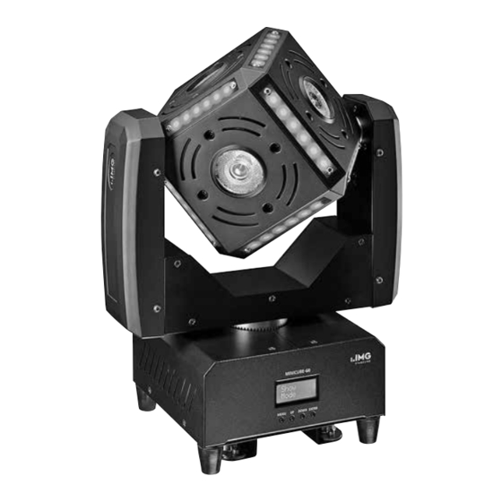 IMG STAGELINE MINICUBE-60 Bedienungsanleitung