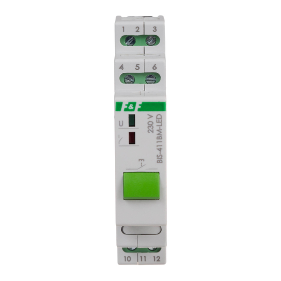 F&F BIS-411BM-LED Bedienungsanleitung