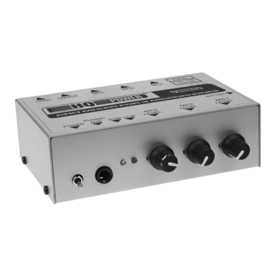 HQ Power VDSM04 Bedienungsanleitung