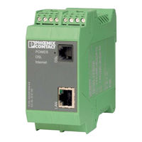 Phoenix Contact TC DSL X500 A/B Anwenderhandbuch